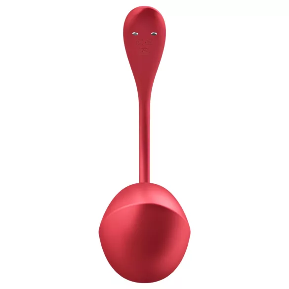 Satisfyer - vibračné vajíčko na diaľkové ovládanie - červené