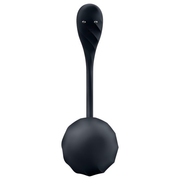 Satisfyer - vibračné vajíčko na diaľkové ovládanie - čierne