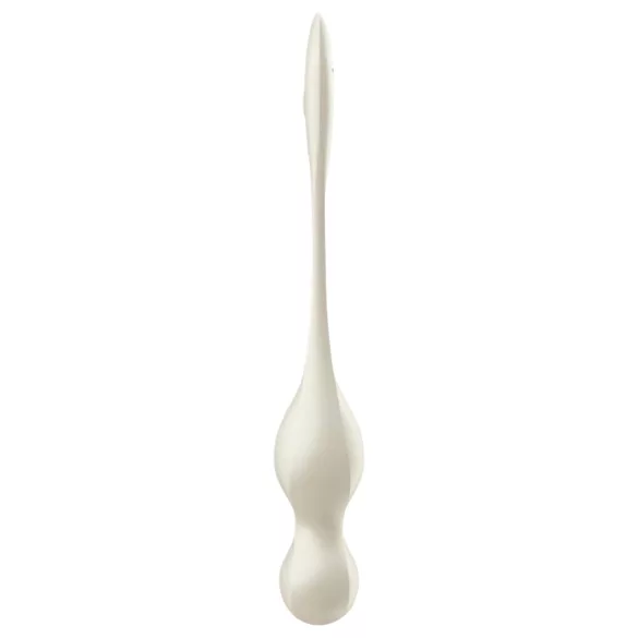 Satisfyer Love Birds 1 - Vibračné venušine guličky ovládané aplikáciou (biele)