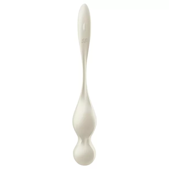 Satisfyer Love Birds 1 - Vibračné venušine guličky ovládané aplikáciou (biele)