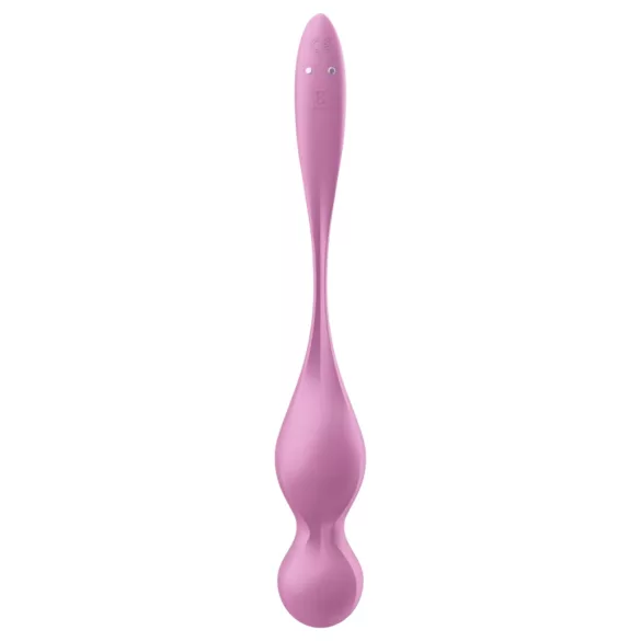 Satisfyer Love Birds 1 - vibračné venušine guličky ovládané aplikáciou (ružové)