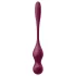 Satisfyer Love Birds Vary - vibrátor typu venušine guličky ovládaný aplikáciou (červený)