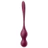 Satisfyer Love Birds Vary - vibrátor typu venušine guličky ovládaný aplikáciou (červený)