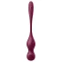 Satisfyer Love Birds Vary - vibrátor typu venušine guličky ovládaný aplikáciou (červený)