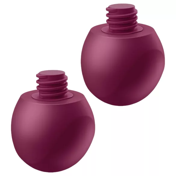 Satisfyer Love Birds Vary - vibrátor typu venušine guličky ovládaný aplikáciou (červený)