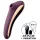 Satisfyer Dual Kiss - vibrátor na vagínu a klitoris - 2v1, fialová