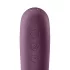 Satisfyer Dual Kiss - vibrátor na vagínu a klitoris - 2v1, fialová