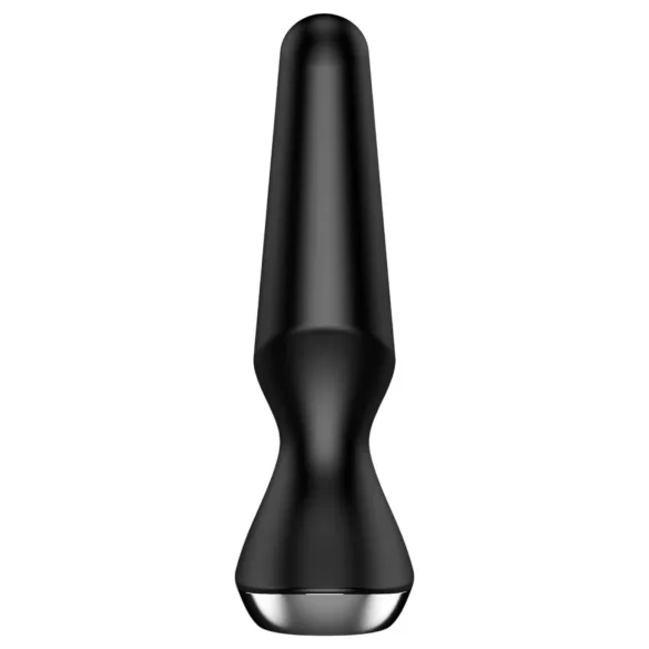 Satisfyer Plug-ilicious 2 - Análny vibrátor ovládaný aplikáciou (čierny)