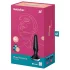 Satisfyer Plug-ilicious 2 - Análny vibrátor ovládaný aplikáciou (čierny)