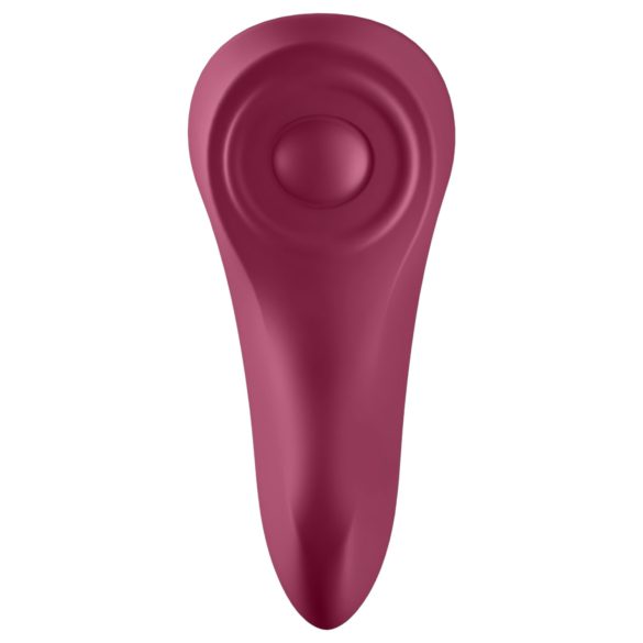 Satisfyer - vibrátor do nohavičiek - smart, vodotesný - červený