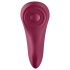 Satisfyer - vibrátor do nohavičiek - smart, vodotesný - červený