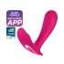 Satisfyer Top Secret - inteligentný 2-motorový vibrátor (ružový)