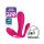 Satisfyer Top Secret Plus - inteligentný 3-ramenný vibrátor (ružový)