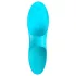 Satisfyer - vibrátor na prst - nabíjateľný, vodotesný - tyrkysový