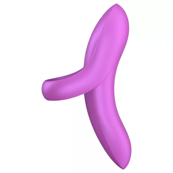 Satisfyer Bold Lover - nabíjateľný vodotesný vibračný prst (ružový)