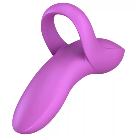Satisfyer Bold Lover - nabíjateľný vodotesný vibračný prst (ružový)