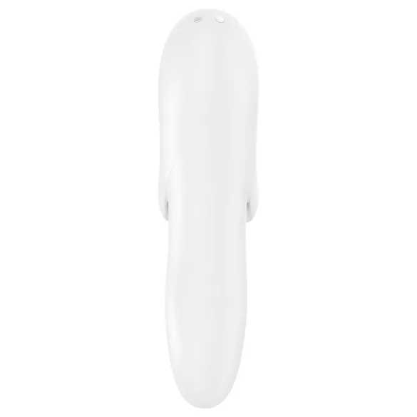 Satisfyer Bold Lover - nabíjací vodotesný prstový vibrátor - biely