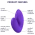 Satisfyer Love Riot - akumulátorový, vodotesný prstový vibrátor (fialový)