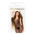 Penthouse Wild Catch - bezprstový sieťovaný overal (čierny) - XL