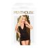 Penthouse Earth-shaker - halter šaty a tangá (čierne) - M/L