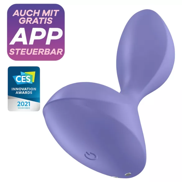 Satisfyer Sweet Seal - análny vibrátor ovládaný aplikáciou (fialový)