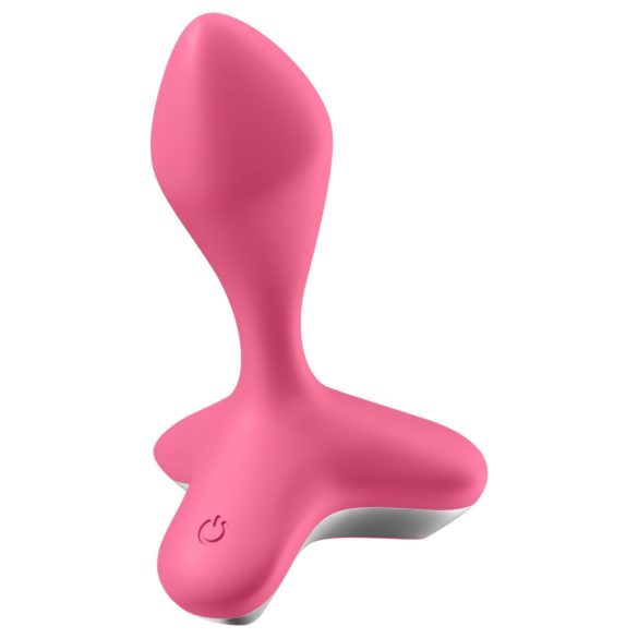 Satisfyer - análny vibrátor na batériu - ružový