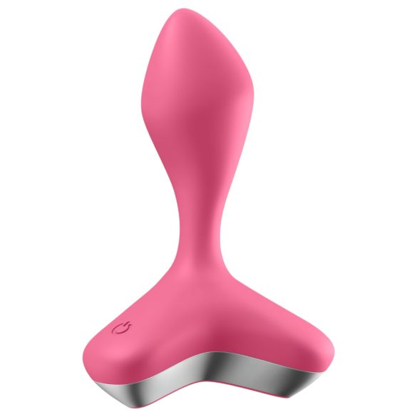 Satisfyer - análny vibrátor na batériu - ružový