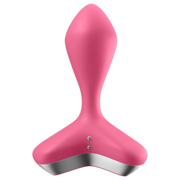 Satisfyer - análny vibrátor na batériu - ružový