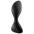 Satisfyer Trendsetter - análna vibračná hračka ovládaná aplikáciou (čierna)