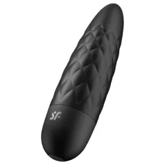 Satisfyer - mini vibrátor pre ženy - vodotesný - čierny