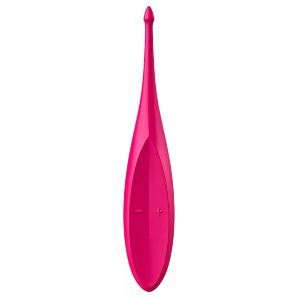 Satisfyer Twirling Fun - nabíjateľný vodotesný vibrátor na klitoris - ružový