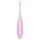 Satisfyer Twirling Joy - vibrátor na klitoris ovládaný aplikáciou (ružový)