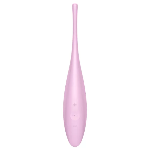 Satisfyer Twirling Joy - vibrátor na klitoris ovládaný aplikáciou (ružový)