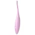 Satisfyer Twirling Joy - vibrátor na klitoris ovládaný aplikáciou (ružový)