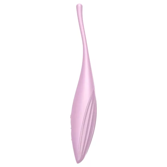Satisfyer Twirling Joy - vibrátor na klitoris ovládaný aplikáciou (ružový)