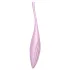 Satisfyer Twirling Joy - vibrátor na klitoris ovládaný aplikáciou (ružový)