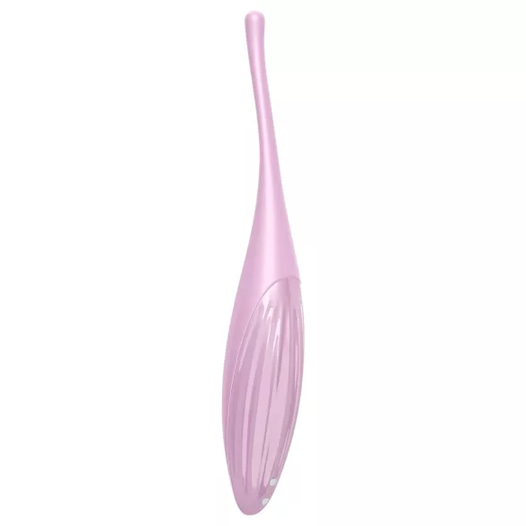 Satisfyer Twirling Joy - vibrátor na klitoris ovládaný aplikáciou (ružový)