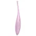 Satisfyer Twirling Joy - vibrátor na klitoris ovládaný aplikáciou (ružový)