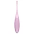 Satisfyer Twirling Joy - vibrátor na klitoris ovládaný aplikáciou (ružový)