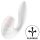 Satisfyer Supernova - nabíjateľný, tlakový 2v1 vibrátor (biely)