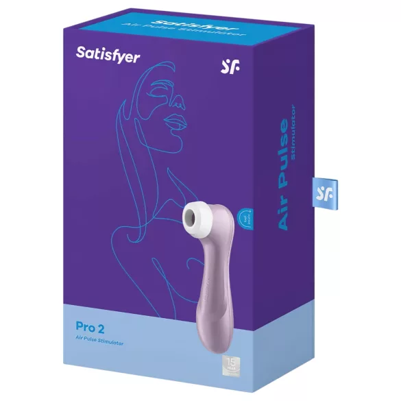 Satisfyer Pro 2 Gen2 - vibračný stimulátor klitorisu - nabíjateľný - fialová