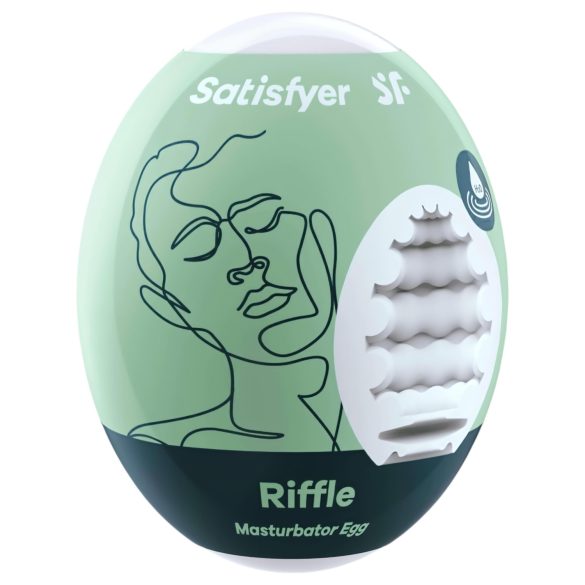 Satisfyer Egg Riffle - vajíčkový masturbátor (1ks)