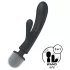 Satisfyer Triple Lover - vibrátor na G-bod a klitoris - strieborný