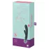 Satisfyer Triple Lover - vibrátor na G-bod a klitoris - strieborný