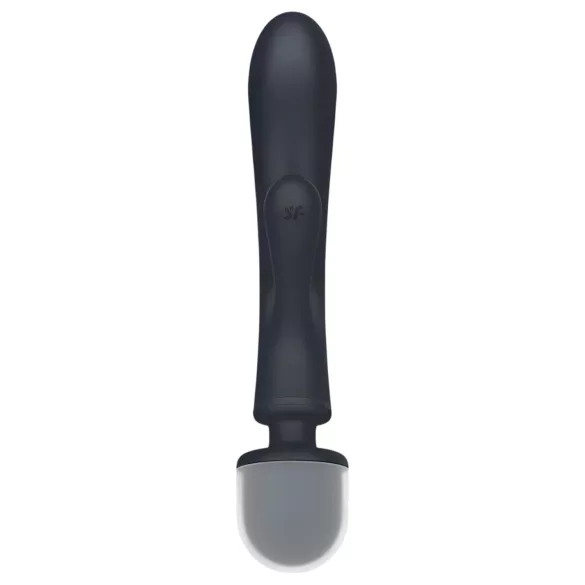 Satisfyer Triple Lover - vibrátor na G-bod a klitoris - strieborný
