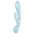 Satisfyer Triple Oh - akumulátorový vibrátor s ramenom na klitoris (modrý)