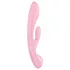 Satisfyer Triple Oh - vibrátor na klitoris s ramenom - nabíjateľný - ružový