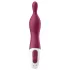 Satisfyer A-Mazing 1 - vibrátor na bod A - dobíjací - červený