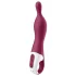 Satisfyer A-Mazing 1 - vibrátor na bod A - dobíjací - červený