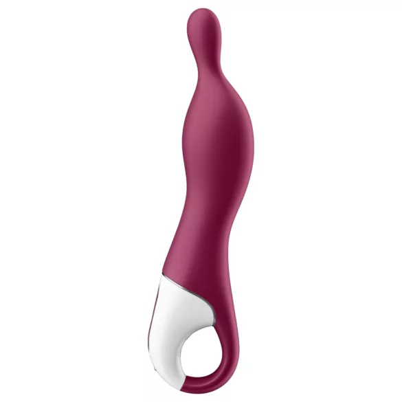 Satisfyer A-Mazing 1 - vibrátor na bod A - dobíjací - červený